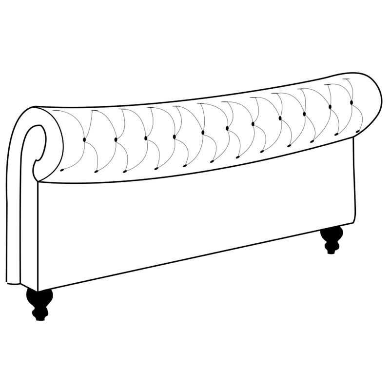 Parker Living Sleep Jackie Traditional Fabric King Bed in Crepe Beige