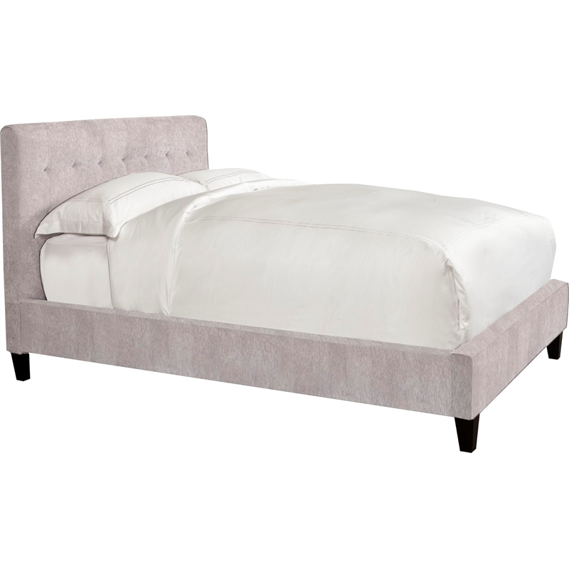 Parker Living Sleep Jody Traditional Fabric Queen Bed in Porcelain Taupe
