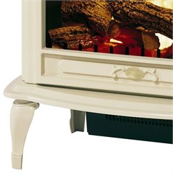 Dimplex Symphony Stoves Celeste Electric Stove Heater Cream Fireplace 