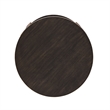 iNSPIRE Q End Table Coffee Accent Table Round in Metal - Espresso