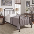 iNSPIRE Q Twin Size Antique Graceful Victorian Metal Bed in Antique Dark Bronze