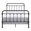 iNSPIRE Q Full Size Farmhouse Antique Graceful Victorian Metal Bed in Black