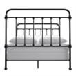 iNSPIRE Q Full Size Farmhouse Antique Graceful Victorian Metal Bed in Black