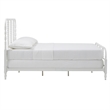 iNSPIRE Q Full Size Farmhouse Metal Spool Bed in White Finish