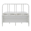 iNSPIRE Q Full Size Farmhouse Metal Spool Bed in White Finish