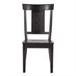 iNSPIRE Q Panel Back Wood Dining Chairs (Set of 2) in Antique Black