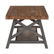 iNSPIRE Q Traditional Engineered Wood Coffee Table with Lower Shelf in Brown