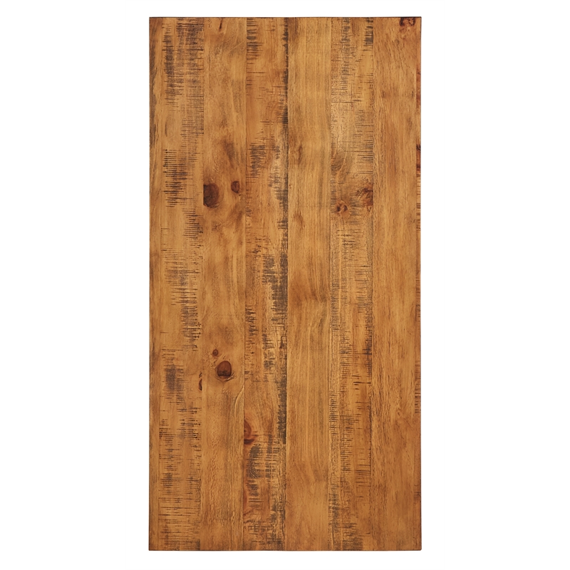 iNSPIRE Q Traditional Engineered Wood Coffee Table with Lower Shelf in Oak