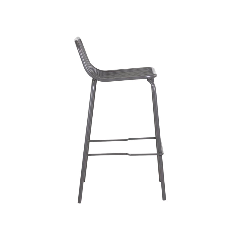 Brant House - Cypress Outdoor Barstool - Dark Gray (Set of 2)