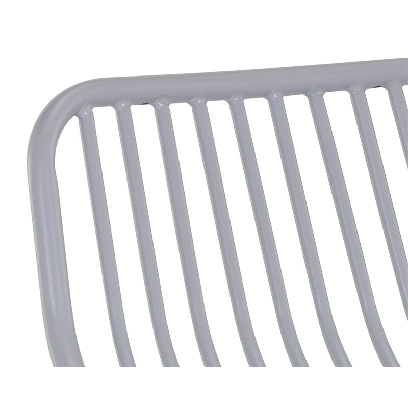 Brant House - Cypress Outdoor Barstool - Silver (Set of 2)
