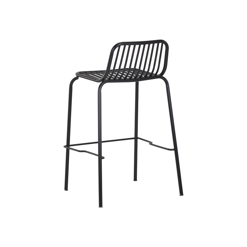 Brant House - Cypress Outdoor Counter Stool - Black (Set of 2)