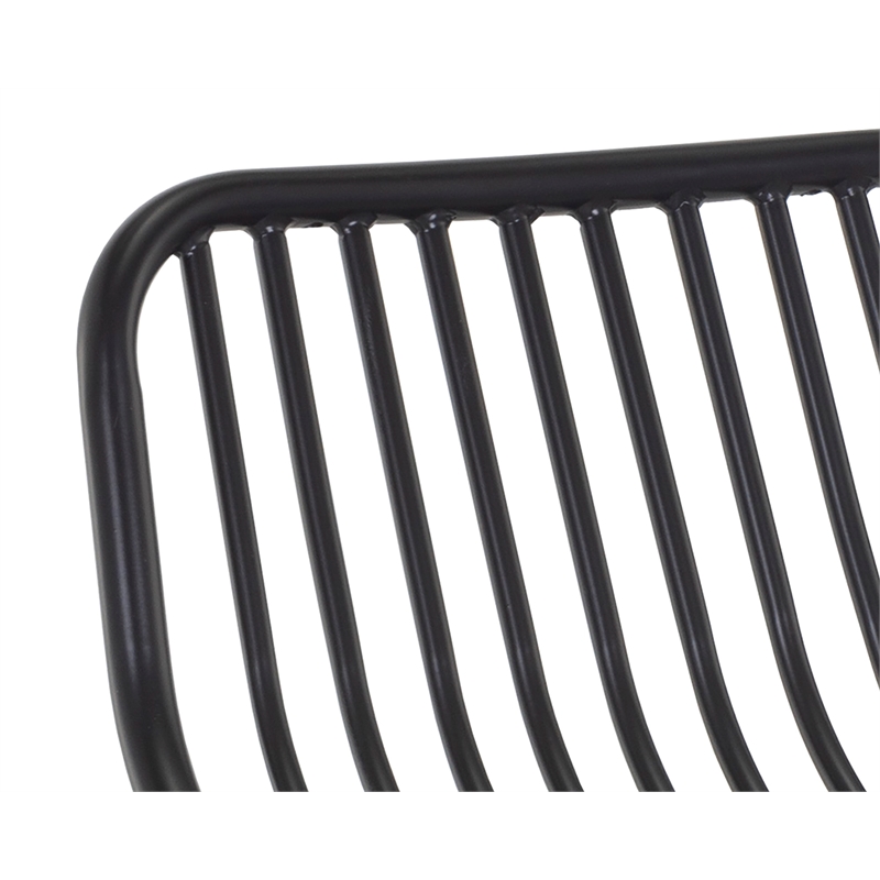 Brant House - Cypress Outdoor Counter Stool - Black (Set of 2)