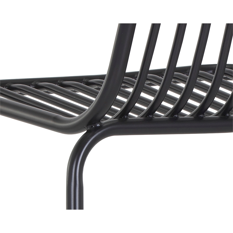 Brant House - Cypress Outdoor Counter Stool - Black (Set of 2)