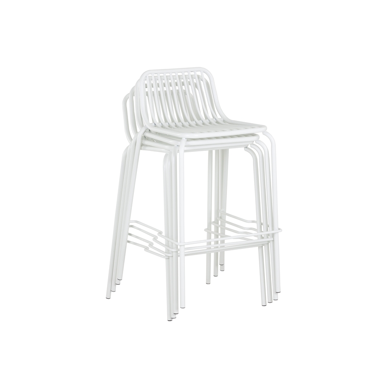 Brant House - Cypress Outdoor Counter Stool - White (Set of 2)