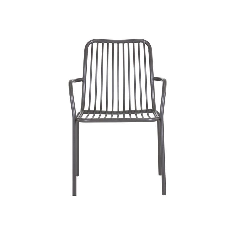 Brant House - Cypress Outdoor Dining Chair - Dark Gray (Set of 2)