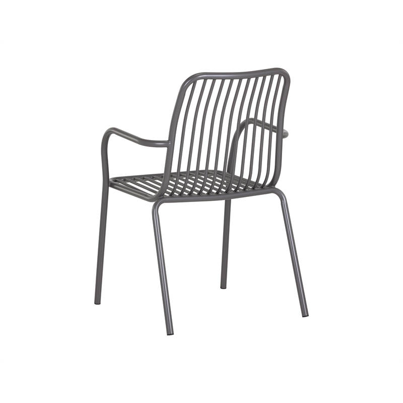 Brant House - Cypress Outdoor Dining Chair - Dark Gray (Set of 2)