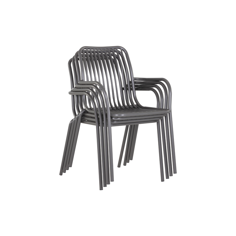 Brant House - Cypress Outdoor Dining Chair - Dark Gray (Set of 2)