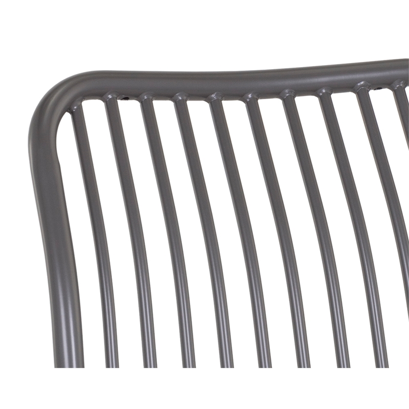 Brant House - Cypress Outdoor Dining Chair - Dark Gray (Set of 2)