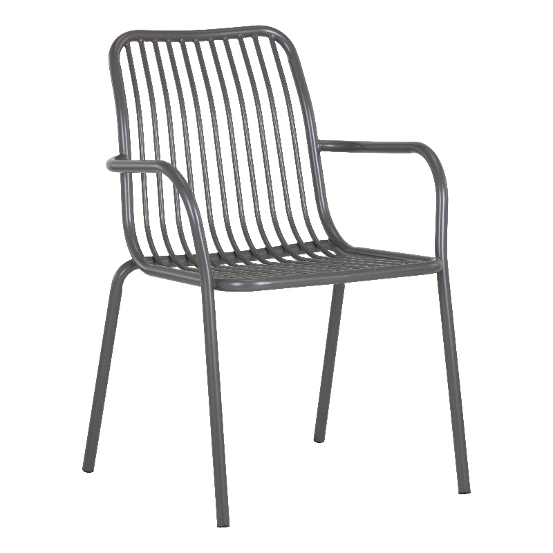 Brant House - Cypress Outdoor Dining Chair - Dark Gray (Set of 2)