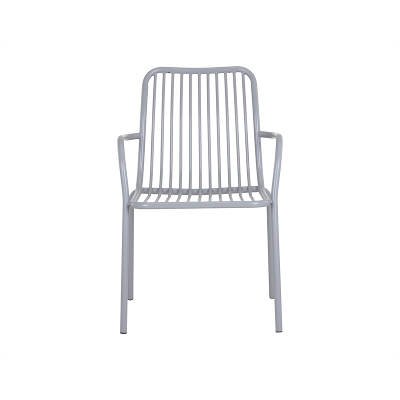 Brant House - Cypress Outdoor Dining Chair - Silver (Set of 2)