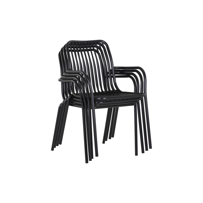 Brant House - Cypress Outdoor Dining Chair - Black (Set of 2)