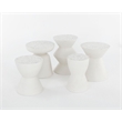 Brant House Astley Concrete End Table - Terrazzo White