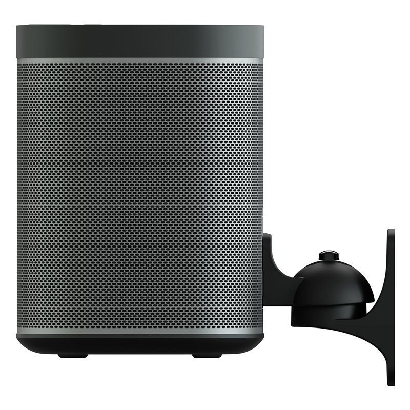 AVF Traditional Nylon Speaker Wall Mounts in Black (Set of 2)