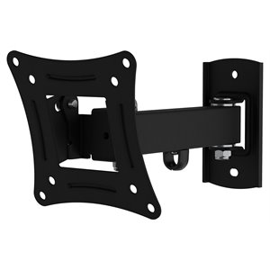 AVF Extendable Tilt and Turn Monitor Wall Mount for 13&quot to 27&quot Screens in Black