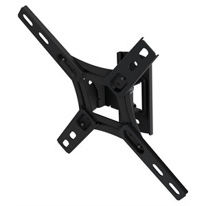 AVF Steel Tilt and Turn Monitor Wall Mount for 13&quot to 39&quot Screens in Black