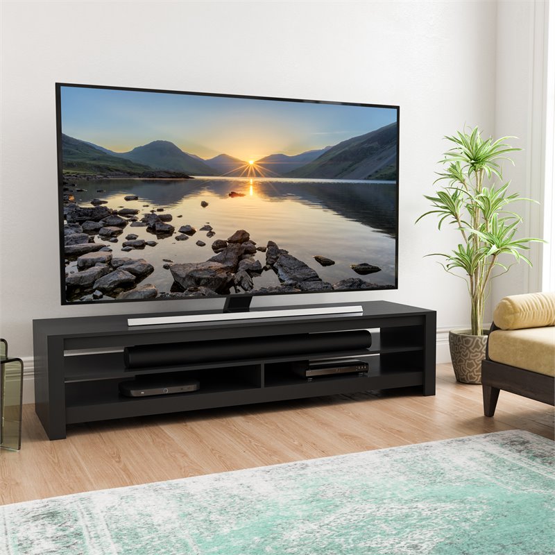 AVF Transitional Wood TV Stand for most TVs 32