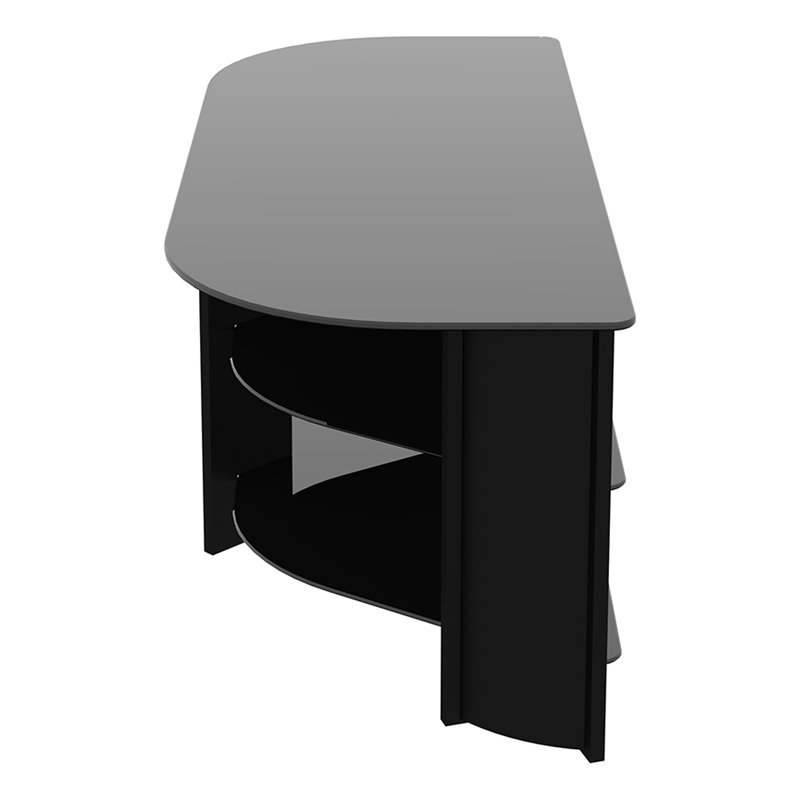 AVF Transitional Wood and Glass Vico TV Stand for TVs up to 55