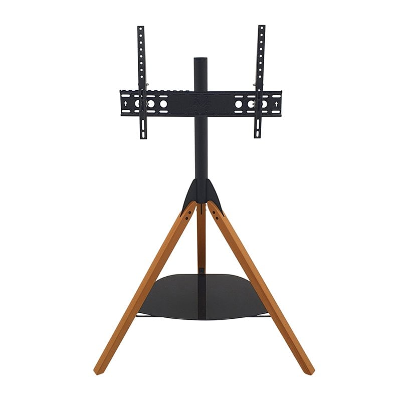 AVF Wood Glass Steel Hoxton TV Floor Stand for 32