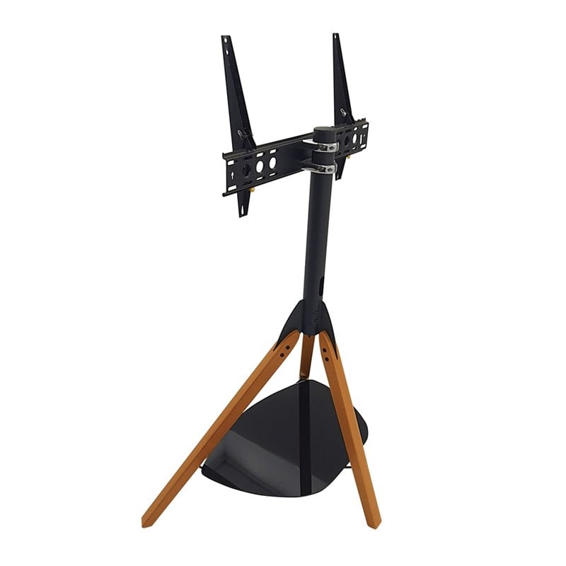 AVF Wood Glass Steel Hoxton TV Floor Stand for 32