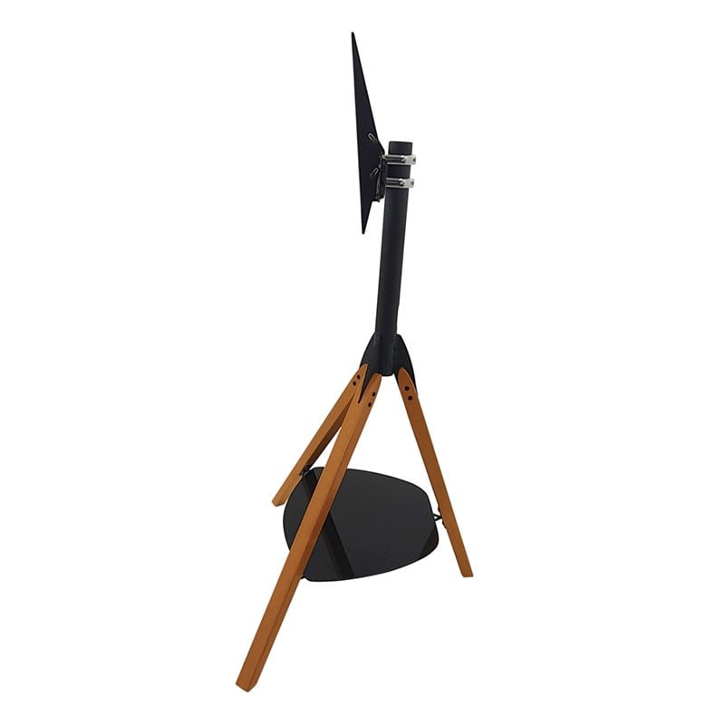 AVF Wood Glass Steel Hoxton TV Floor Stand for 32