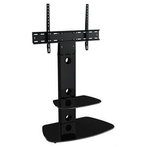 AVF Lucerne TV Floor Stand with TV Mounting Column for 32&quot to 65&quot TVs in Black