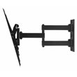 Swift Mount Steel Full Motion Pan Swivel Tilt Turn Wall Mount in Black