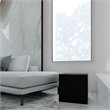 American Home Classic Spencer Small Square Modern Metal Side Table in Black