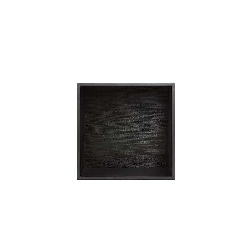 American Home Classic Large Handmade Modern Metal Indoor Planter in Black