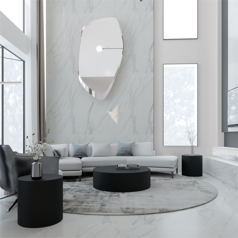 Uma Side Table in Black