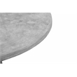 Dani Round Coffee Table Large In Light Grey Concrete
