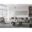 Dani Round Coffee Table Large In Light Grey Concrete