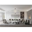 Dani Round Coffee Table Large In Light Grey Concrete