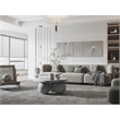 Dani Round Coffee Table Small In Light Grey Concrete