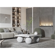 Dani Square Coffee Table Small In Light Grey Concrete