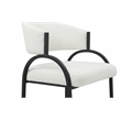 Sansa Dining Chair in Ivory Boucle