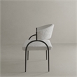 Sansa Dining Chair in Ivory Boucle
