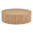 American Home Classic Dax Modern Solid Wood Coffee Table in Ash