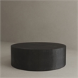 American Home Classic Dax Modern Solid Wood Coffee Table in Black