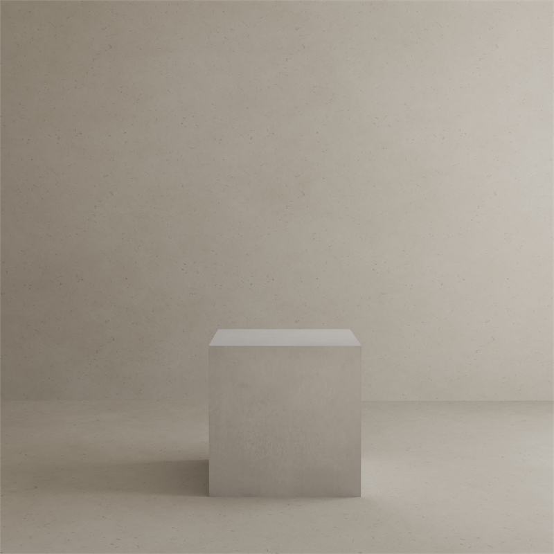Bev Large  Side Table in Light Grey  Bev Collection Side Table
