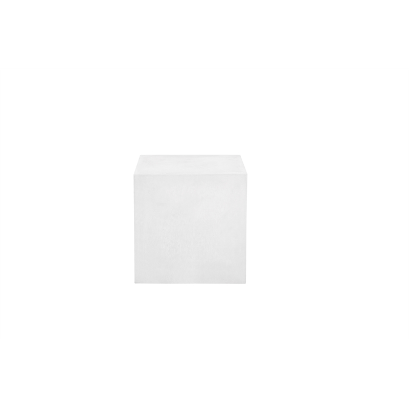 Bev Small Side Table in Ivory